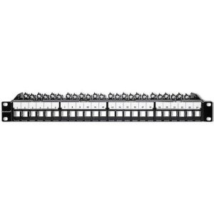 Qoltec Patch panel for 19inches RACK