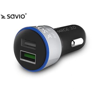 Savio Car Quick Charge charger Savio SA-06/B