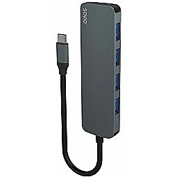 Savio USB Centrmezgls Savio AK-53 4-Port USB-C 3.1 Gen 1 AK-54 5901986047735