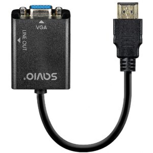 Savio HDMI-VGA adapter AK-76 with audio