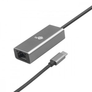 TB USB C - RJ45 Adapter grey