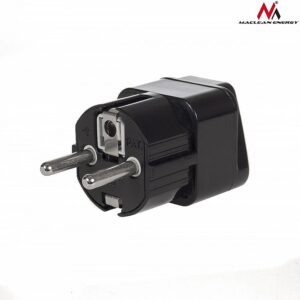 Maclean Adapter socket UK on EU plug universal Maclean MCE155 black MCE155 5902211105794