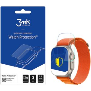 3MK FlexibleGlass Lite Full Screen Clear Protector for Apple Watch Ultra 5903108491198 5903108491198