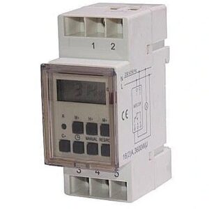 Maclean Timer timer MCE09 DIN Rail 3600W / off switch c MCE09 5903292800820