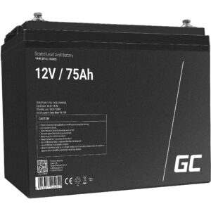 Green Cell GREENCELL Battery AGM 12V 75 Ah AGM25 5903317224051