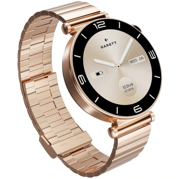 Garett Rose Gold Solid steel Smartwatch ROSE_SOLID_GLD 5904238486870