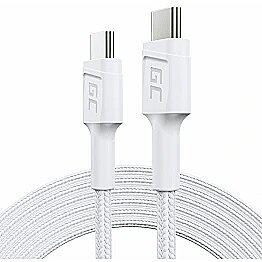 Green Cell KAB USB-C (ST-ST) 2m Green Cell White KABGC29W 5904326373440