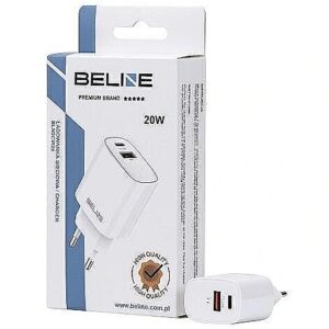 Beline Charger 20W USB-C + USB-A white Beli02160 5905359813316