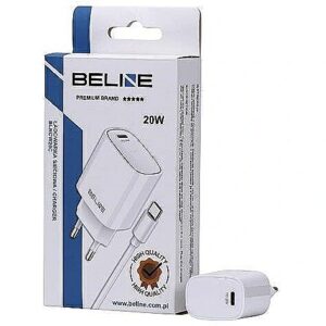 Beline Charger 20W USB-C + USB-C cable white Beli02165 5905359813354