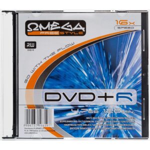 Omega Freestyle DVD+R 4.7GB 16x slim 56610 5906737566107