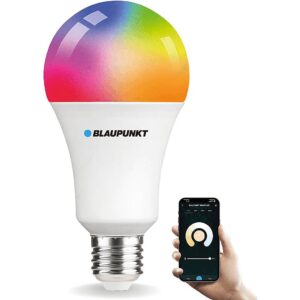 Blaupunkt smart bulb LED Smart Multicolor E27 A60 900lm 9W 2500-8000K WiFi + Bluetooth Tuya BLAUPUNKT-E27-9W-SMART 5907622675836