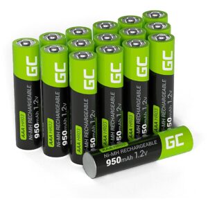 Green Cell 4x AAA HR03 950mAh Battery GR12 5907813963001