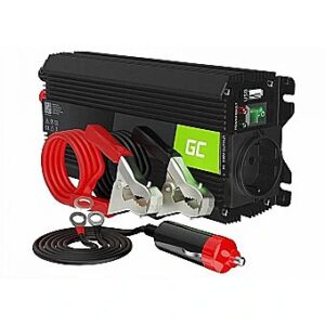 Green Cell PRO Car Power Inverter Converter 24V to 230V 500W/ 1000W with USB INVGC04 5907813965029