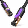 Vention CAT7 SSTP Patch Cable Black 2m ICDBH