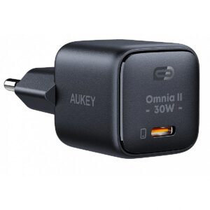 Aukey PA-B1L Black Omni a II Mini Wall Charger PA-B1L Black 689323784851