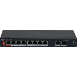 Dahua PFS3110-8ET1GT1GF-96 PoE ports 8 1SFP DH-PFS3110-8ET1GT1GF-96 6923172540690