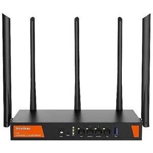 Tenda W30E AX3000 wireless router Gigabit Ethernet Dual-band (2.4 GHz / 5 GHz) Black W30E 6932849435245