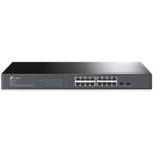 TP-LINK 16-PORT GIGABIT SMART SWITCH WITH 2 GIGABIT SFP SLOTS TL-SG2218 6935364006419