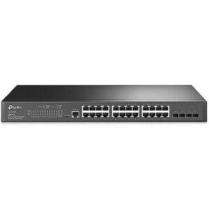 TP-LINK 24-PORT GIGABIT L2 SWITCH MANAGED WITH 4 GIGABIT SFP SLOTS GR TL-SG3428 6935364010713