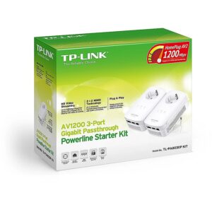 TP-LINK Powerline AV1200 3xLAN Schuko Kit TL-PA8030P KIT 6935364033156