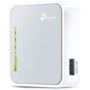 TP-LINK TL-MR3020 wireless router Fast Ethernet Single-band (2.4 GHz) 4G Silver