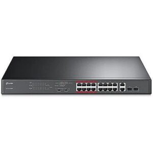 TP-LINK NET SWITCH 16PORT 10/100M POE+/2SFP TL-SL1218MP TL-SL1218MP 6935364099824