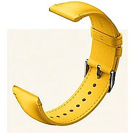 Xiaomi | Watch Strap | Chrome Yellow | Leather | Adjustable to fit wrist sizes ranging from 135-205mm BHR7881GL 6941812758076