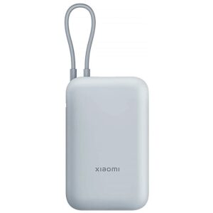 Xiaomi Power Bank (Integrated Cable) | 10000 mAh | USB-A/USB-C/USB-C cable | Ice Blue BHR9073GL 6941812797501