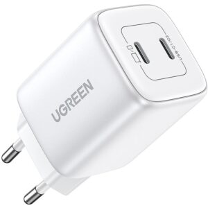 Ugreen Nexode 45W Dual USB-C PD Charger (25W+20W)