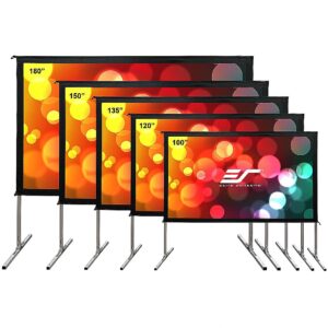 Elite Screens Yard Master 2 Mobile Outdoor screen WV-Dual OMS100H2-DUAL Diagonal 100 "