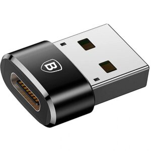 Baseus CAAOTG-01 USB 2.0 to USB-C (Type-C) 5A Cable converter Adapter Black CAAOTG-01 6953156263536