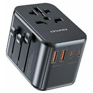 Awei Travel GaN Charger 35W 4in1 US/AU/EU/UK C-39 AWE000186 6954284006248