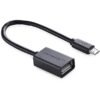 . Adapter OTG Micro USB UGREEN US133 (czarny) 10396 6957303813964