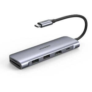 Ugreen Hub Revodok USB-C 6-in-1 mit 4K HDMI 70411 6957303874118