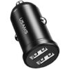 USAMS Car Charger 2xUSB 2