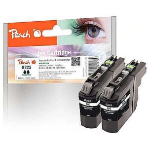 Peach ink black for TwinPack LC-223black PI500-142 7640164826769