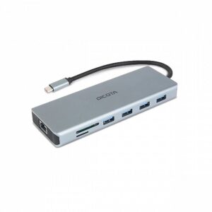 Dicota USB-C 13-in-1 Dock 4K HDMI/DP PD 100W D32065 7640239421424