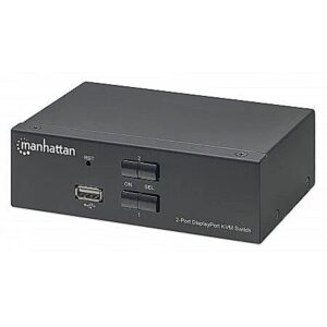 Manhattan KVM switch DisplayPort/USB 153546 766623153546