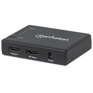 Manhattan AV HDMI 1.4 splitter 1x4 4K@30Hz UHD AC power 207706 766623207706