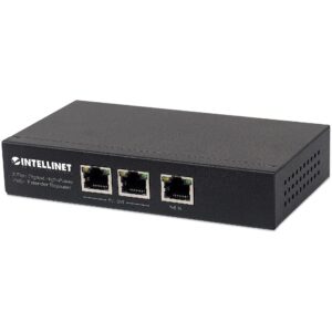 Manhattan INTELLINET 2 Port Gigabit PoE+ Extender 561266 766623561266