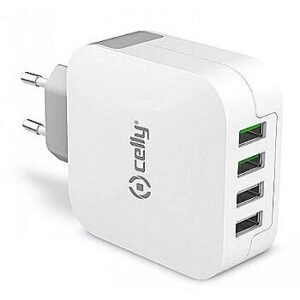 Celly CELLY TRAVEL CHARGER TURBO 4USB 4.8A TC4USBTURBO 8021735721031