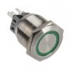 DimasTech Vandalismustaster 25mm - Silverline - grün PD062 8032089003049