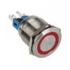 DimasTech Vandalismusschalter/-taster 22mm - Silverline - rot PD094 8032089003360