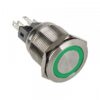 DimasTech Vandalismustaster 22mm - Silverline - grün PD098 8032089003407