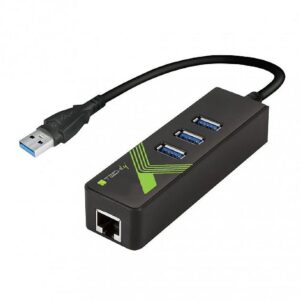 Techly 105803 Karta sieciowa / adapter USB-A 3.0 Gigabit Ethernet RJ45