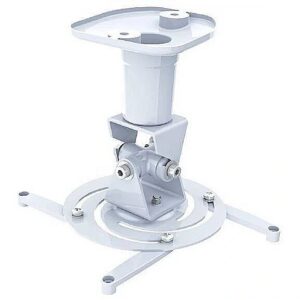 Techly Universal projector ceiling mount 22 cm 10 kg white 022397 8054529022397