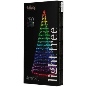 Twinkly CHRISTMAS TREE ILLUMINATION 750 LED RGB+W BT WIFI 4M TWP750SPP-BEU 8056326676889