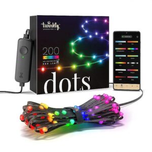 Twinkly Dots 200 LED RGB black wire TWD200STP-BEU 8056326677923