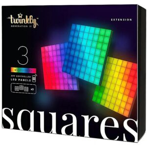 Twinkly Squares Extension Kit 3 Blocks x 64 pixels RGB TWQ064STW-03-BAD 8056326679064