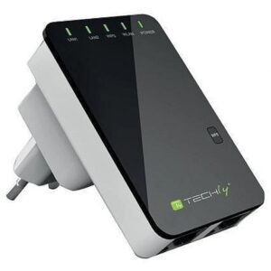 Techly 301078 Wireless mini router / wzmacniacz sygnału 802.11n 300Mb/s